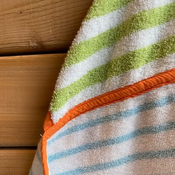IKEA striped child’s towel with hooded towel - Picture 2 of 6